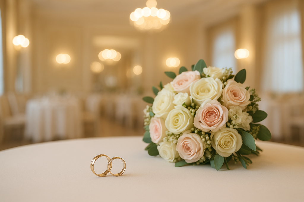 وام ازدواج - حلقه ازدواج و دسته گل
