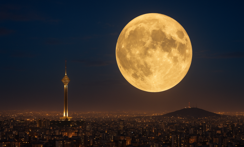 ابرماه امشب 14 آبان