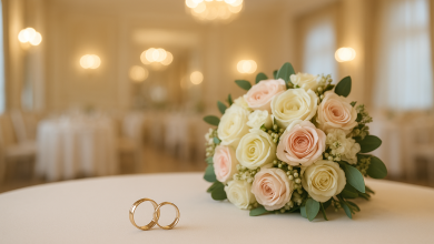 وام ازدواج - حلقه ازدواج و دسته گل